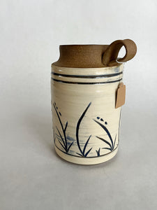 Cobalt Reeds Jug