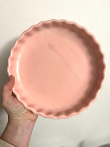Pretty Pink Tart Dish